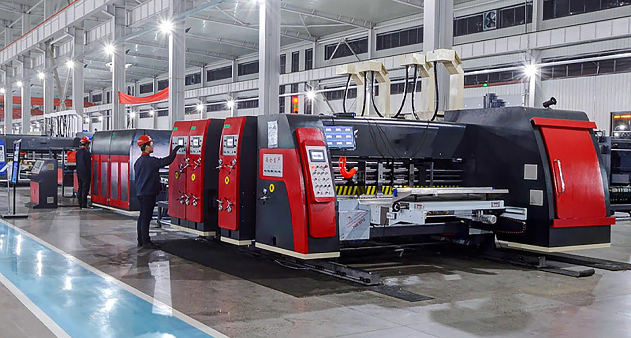 Fully automatic carton production line