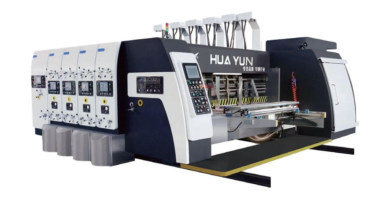 High-speed printing slotting and die-cutting machine